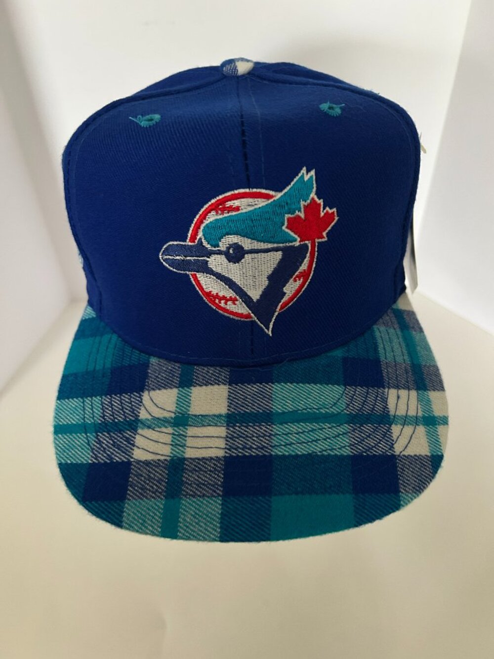 Vintage ANNCO MLB Toronto Blue Jays Hat Cap Snapback Otto Embroidered NWT - Picture 13 of 13